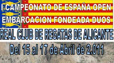 I Campeonato de España Open de Embarcación Fondeada por Duos. I Campeonato de España Open de Embarcación Fondeada por Duos.