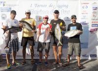 Raúl Campos, con un jurel de siete kilos, campeón del I TORNEO DE JIGGING MARINA DEL SUR