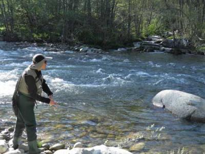 Comienzo desigual de la temporada de pesca continental en Galicia