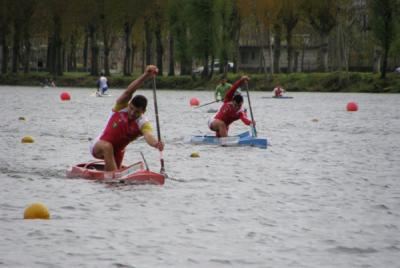 Kayak Tudense y Breogán de O Grove, campeón y 2º clasificado en la Regata Nacional de la Copa de España de Pista 1.000 metros Kayak Tudense y Breogán de O Grove, campeón y 2º clasificado en la Regata Nacional de la Copa de España de Pista 1.000 metros