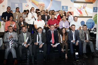 Perucho y Craviotto ya son mensajeros de Madrid 2016 Perucho y Craviotto ya son mensajeros de Madrid 2016