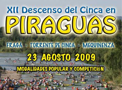 XII Descenso del Cinca en Piraguas XII Descenso del Cinca en Piraguas