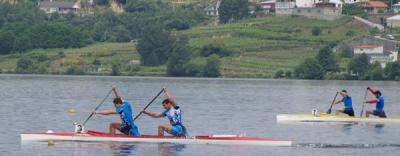 CUARTETO DEL NAUTICO SEVILLA EN EL PODIO DEL NACIONAL AUTONOMICO CON LA SELECCION ANDALUZA 