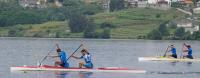 CUARTETO DEL NAUTICO SEVILLA EN EL PODIO DEL NACIONAL AUTONOMICO CON LA SELECCION ANDALUZA 