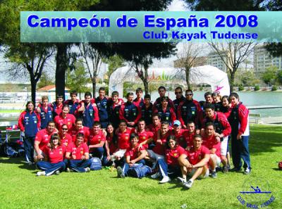 El Club Kayak Tudense inicia mañana los entrenamientos de cara a la temporada 2009