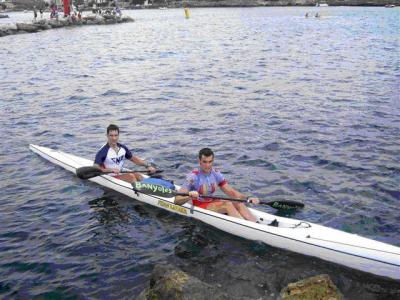 El Club natació Banyoles participa en la segunda copa de España de Kayak de mar.