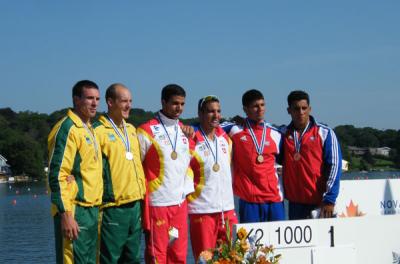 España inaugura el medallero con oro masculino K-2 y bronce K-4 femenino España inaugura el medallero con oro masculino K-2 y bronce K-4 femenino