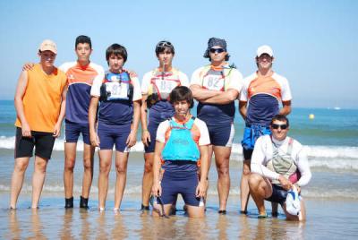 Los palistas del RCN Dénia consiguen 4 podiums en Cádiz