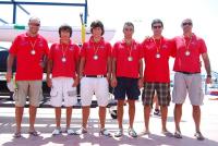 Siete palistas del RCN Dénia representan a España en el Mundial de Kayak de Mar que se disputa en Madeira