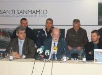 Santiago Sanmamed presentó hoy su candidatura a la reelección  de la RFEP en Pontevedra