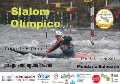 2º copa de España de Slalom Olímpico Mondariz 2018, que se va a celebrar el próximo fin de semana.