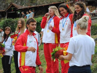 Cuarta medalla para España. Bronce para el equipo de Kayak femenino Cuarta medalla para España. Bronce para el equipo de Kayak femenino