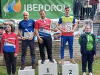 El Club Fluvial O Barco domina en el Campeonato de España de patrullas en el río Sil