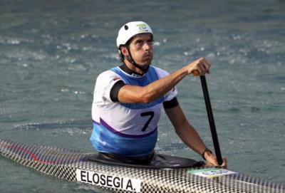 Elosegi se queda sin medalla slalom de C1 