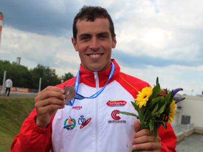 Hernanz, bronce en K1, suma la primera medalla para España en el Europeo de Viena