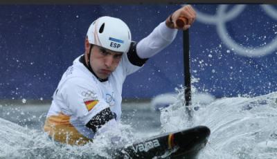 Miquel Travé quinto en la final del C-1 slalom. Tocar una puerta le impide subir al podio Miquel Travé quinto en la final del C-1 slalom. Tocar una puerta le impide subir al podio