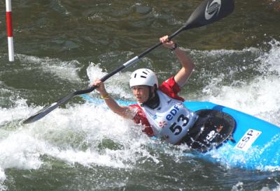 Nuria Vilarrubla pasa a semifinales del Mundial de Slalom que se está disputando en la localidad francesa de Foix. Nuria Vilarrubla pasa a semifinales del Mundial de Slalom que se está disputando en la localidad francesa de Foix.