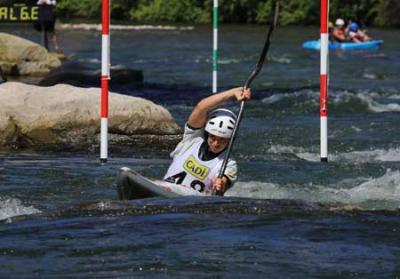 Plata para Maialen Chourraut en su regreso a la competición 