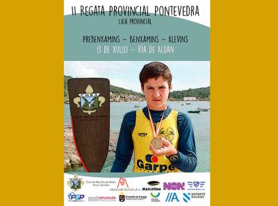 350 deportistas en la 3ª regata provincial Aldán