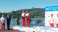 Camila Morrison y Laia Pelach plata en la prueba de K2-500 metros en el Mundial Sub 23 y júnior 