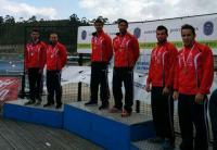 Campeonato Gallego de barcos dobles que se disputó en Verducido