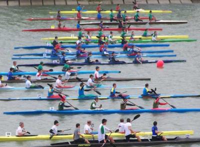 Club Nautico Sevilla se adjudica el XII campeonato de Andalucía de barcos de equipo de piragüismo