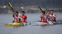 Con 2708 puntos, y ocho medallas, el Club Kayak Tudense se proclamó campeón gallego de invierno 