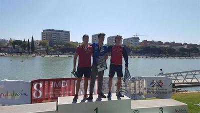 David Barreiro se proclama subcampeón de España en Sevilla David Barreiro se proclama subcampeón de España en Sevilla