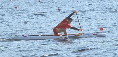 David Cal al Campeonato del Mundo de Polonia en C-1 1000 metros David Cal al Campeonato del Mundo de Polonia en C-1 1000 metros