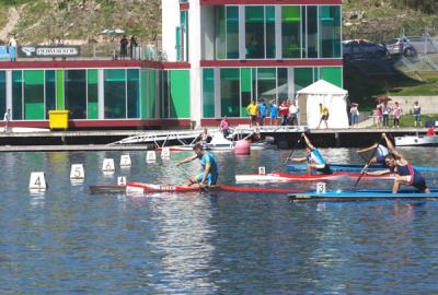 David Cal cuarto en la Regata Nacional de 200 metros