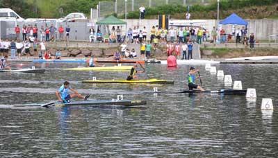 David Cal logra el doblete en la Copa Galega de Pista