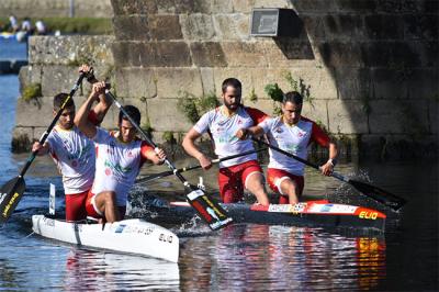 Doblete español en la prueba de C2 Senior en Ponte de Lima