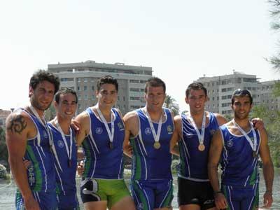 EL CAMPEONATO DE ANDALUCIA DE PIRAGÜISMO EN PISTA,  PARA EL CLUB NAUTICO SEVILLA