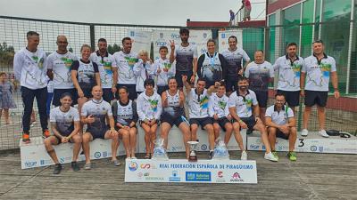 El Club de Mar Ría de Aldán Campeón de España Master. El Club de Mar Ría de Aldán Campeón de España Master.