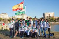 El Club Náutico Sevilla se ha hecho con el triunfo absoluto en el Campeonato de Andalucía de invierno de piragüismo,