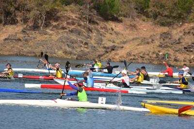 El Club Piragüismo Triana, anfitrión y protagonista del III Trofeo Pantano de Aznalcóllar