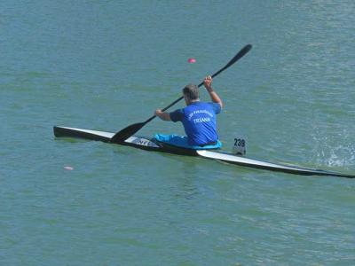 El Club Piragüismo Triana, campeón de Andalucía de larga distancia en veteranos