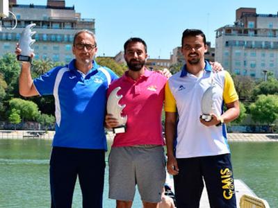 El Club Piragüismo Triana, subcampeón andaluz de barcos de equipo