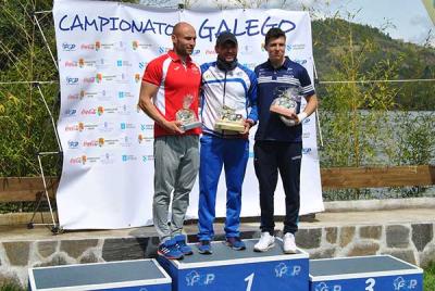 El Cpto Gallego de Invierno de barcos de equipo (K2 y C2) para Tudense y Catoira