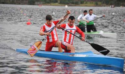 El Kayak Tudense ganó la Copa de España de 1.000 metros disputada en Trasona