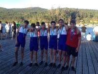 El Náutico Rodeira logra cuatro medallas en la categoría infantil del Gallego