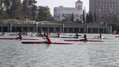 El Náutico Sevilla repite triunfo en la Interclubs de piragüismo