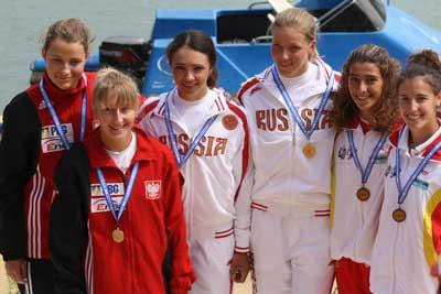 Elena Monleón y Alicia Heredia única medalla española en los Europeos de Zagreb Elena Monleón y Alicia Heredia única medalla española en los Europeos de Zagreb