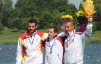 España suma tres nuevas medallas en la última jornada de la Copa del Mundo de Poznan 2012
