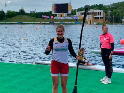 Estefanía Fernández pone el broche de oro a la II Copa del Mundo de Sprint & Paracanoe de Poznan