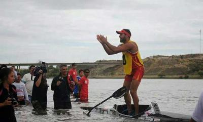 Iván Alonso se quedó a ocho segundos del triunfo final en K-1 sénior y Alberto Díaz ganó en K-1 máster en la Regata del Río Negro Iván Alonso se quedó a ocho segundos del triunfo final en K-1 sénior y Alberto Díaz ganó en K-1 máster en la Regata del Río Negro