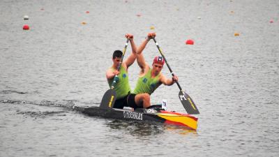 Kayak Tudense y Ría de Aldán cumplen con los pronósticos al ganar en Verducido. Kayak Tudense y Ría de Aldán cumplen con los pronósticos al ganar en Verducido.
