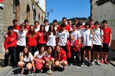 La S.D.Santiagotarrak de Irún se proclama Campeona de Euskadi de Maratón 2014- Zumaia 6 de Abril de 2014.