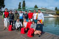 La selección española de piragüismo, de pretemporada en el Náutico Sevilla