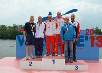 Pedro Martínez Leiza de S.D.Santiagotarrak Campeón de Europa en K2 y Subcampeón de Europa en K1 en el Europeo de Maratón en piragua. Pedro Martínez Leiza de S.D.Santiagotarrak Campeón de Europa en K2 y Subcampeón de Europa en K1 en el Europeo de Maratón en piragua.
